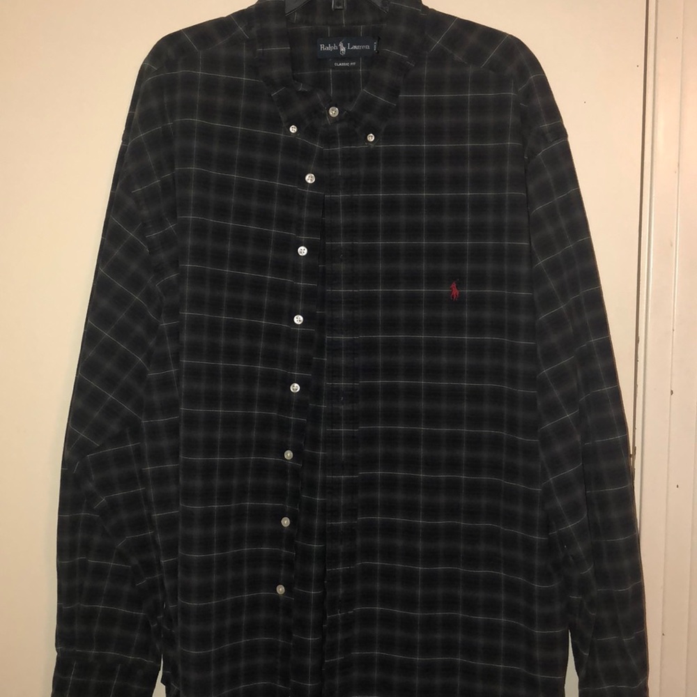 RALPH LAUREN 4XLT long sleeve button up